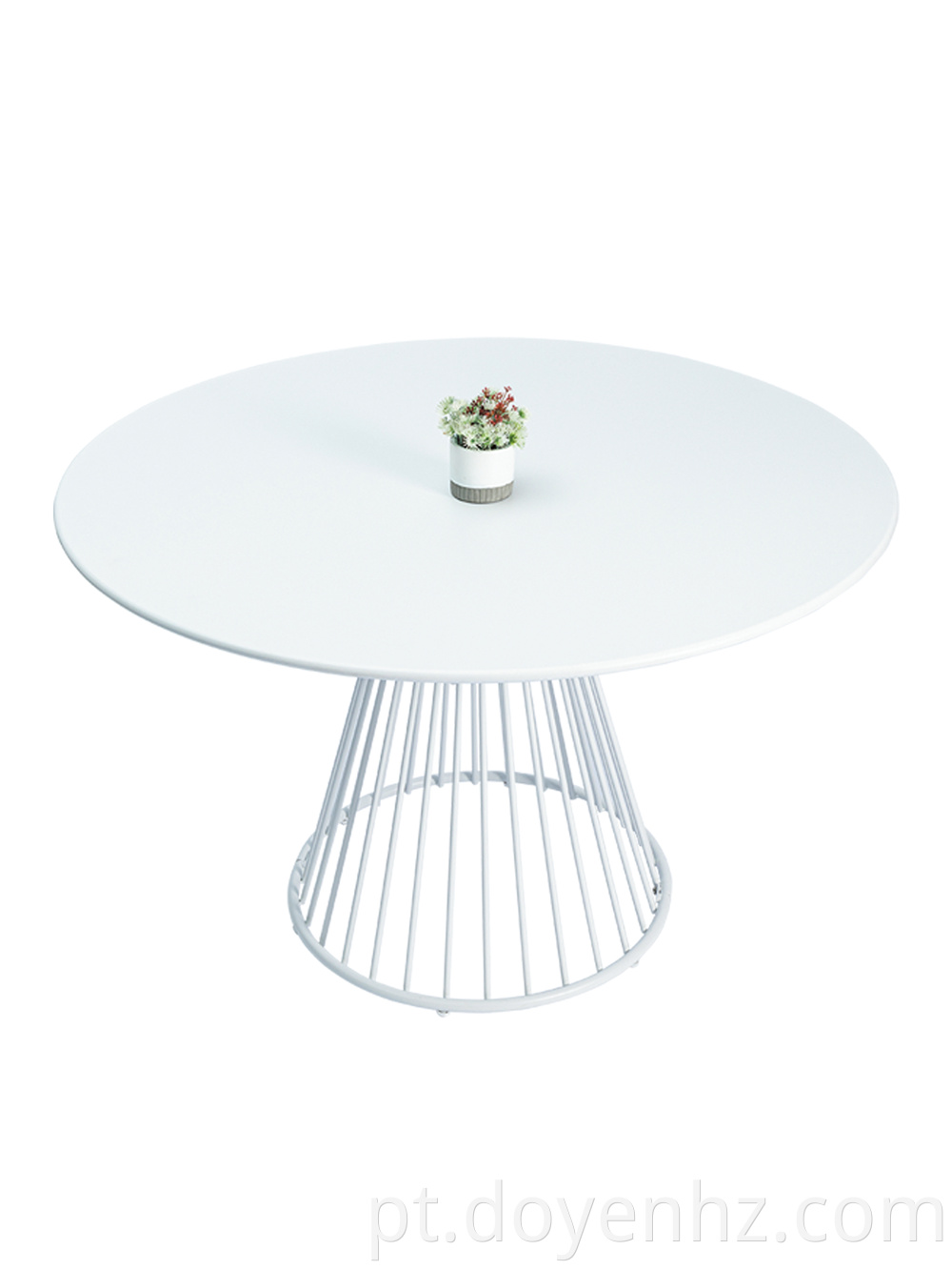 Metal Crafted Round Dinning Table